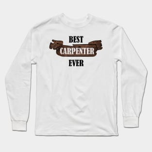 Carpenter carpenter carpenters craftsman saws Long Sleeve T-Shirt